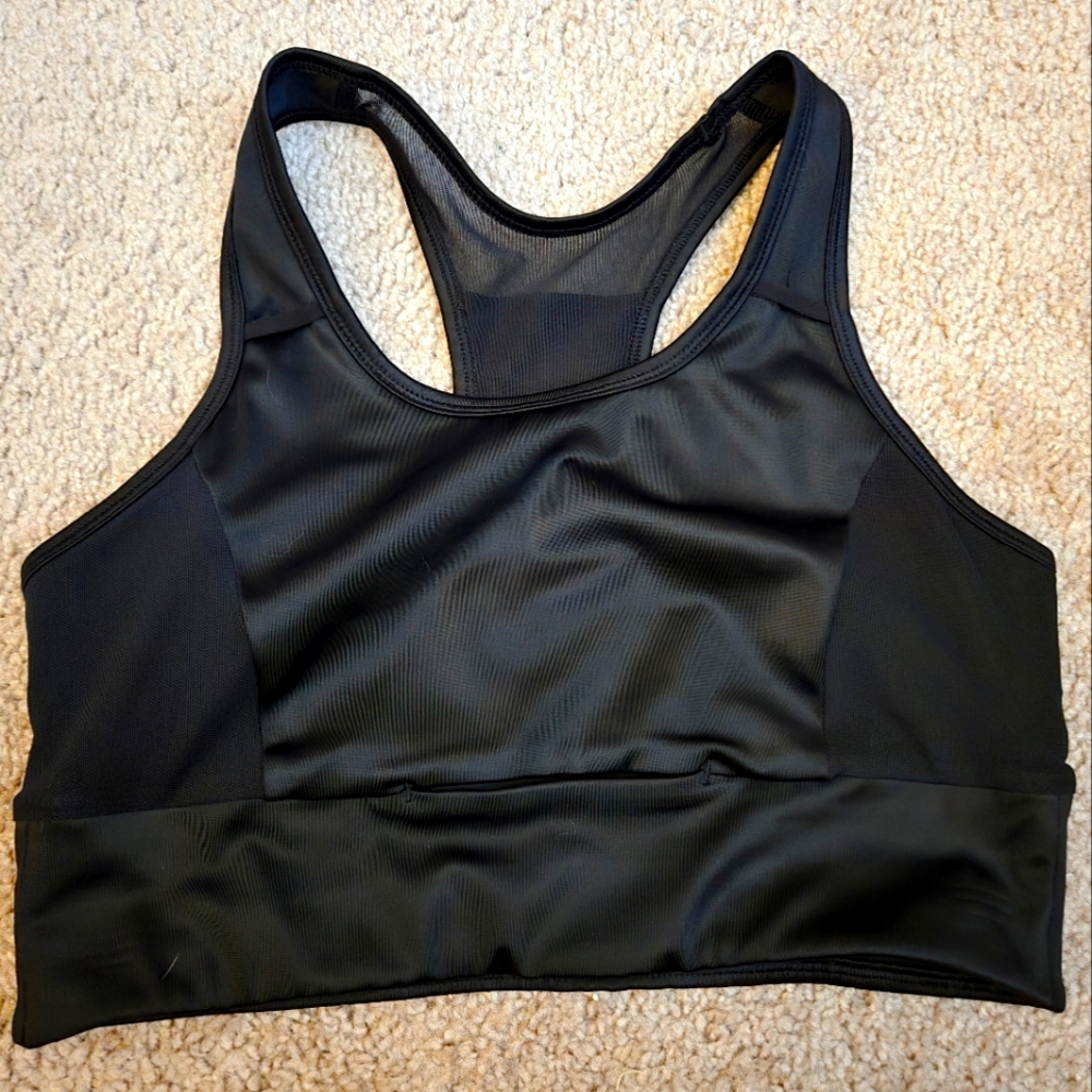 Black sports Bra